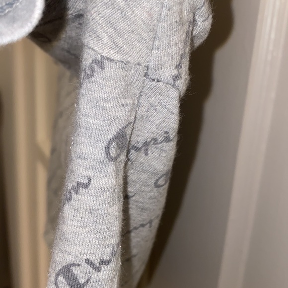 Champion Heritage XS Gray Logo Print Shirt - Picture 5 of 8